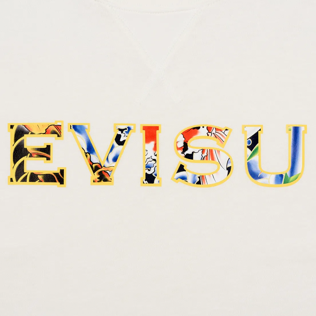 Evisu Мужская футболка Carp Pattern All Over Printed Daicock
