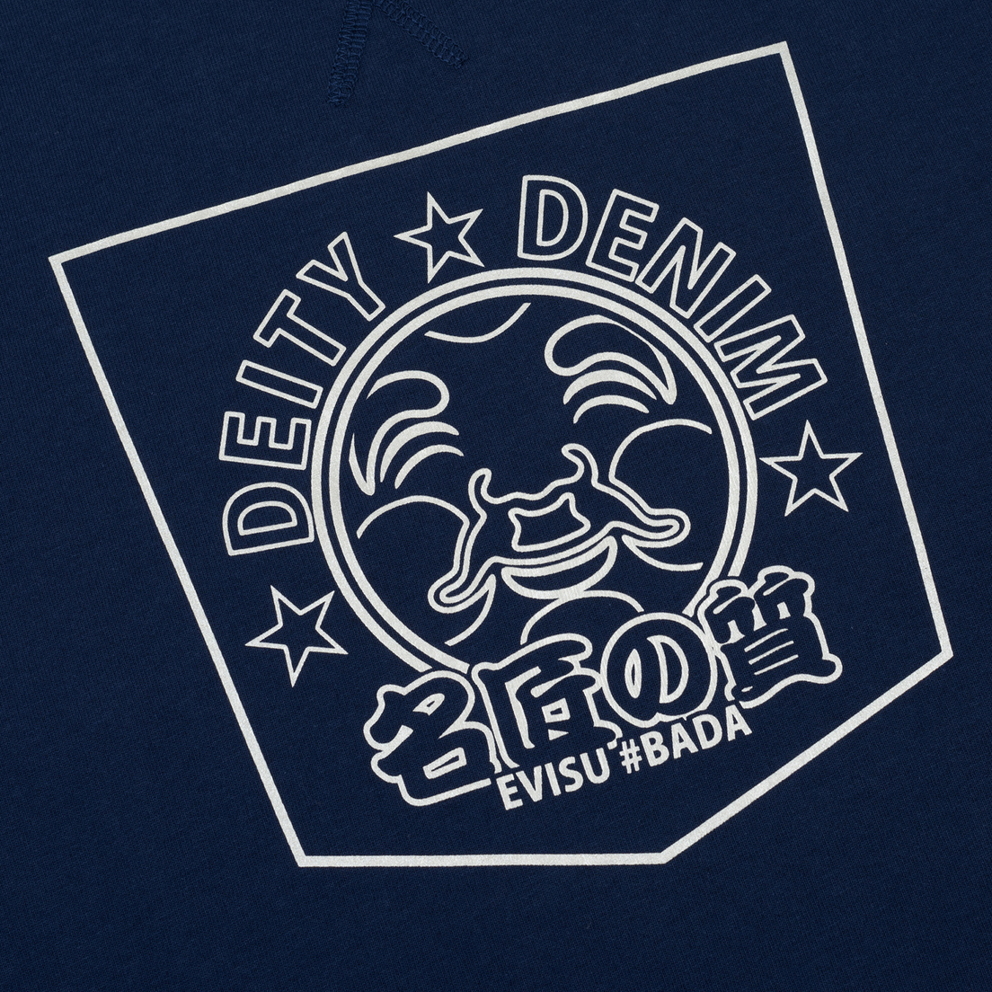 Evisu Мужская футболка Deity Denim Godhead Print