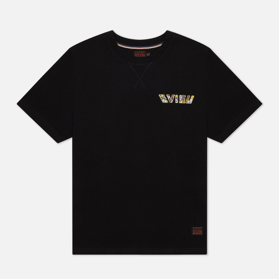 Мужская футболка Evisu Digital Printed Carp Pattern Black