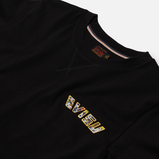 Мужская футболка Evisu Digital Printed Carp Pattern Black