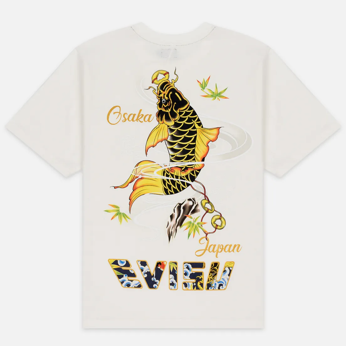 Evisu Мужская футболка Digital Printed Carp Pattern