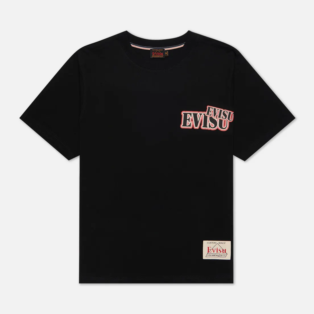 Evisu Мужская футболка Evergreen Daruma Graphic Printed