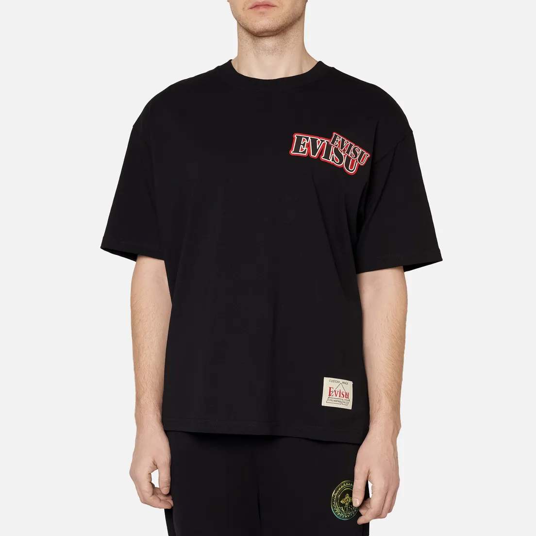 Evisu Мужская футболка Evergreen Daruma Graphic Printed