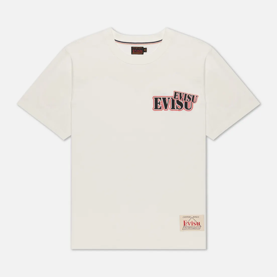 Evisu Мужская футболка Evergreen Daruma Graphic Printed