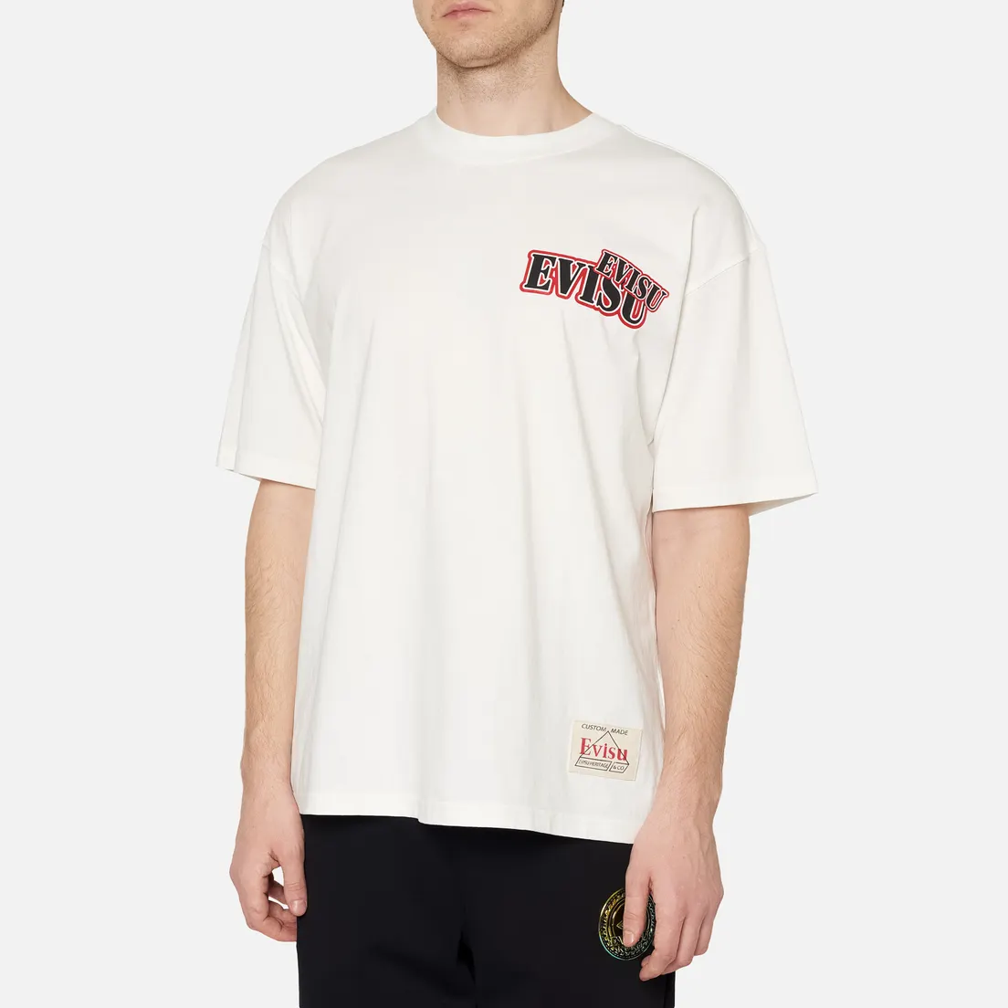 Evisu Мужская футболка Evergreen Daruma Graphic Printed