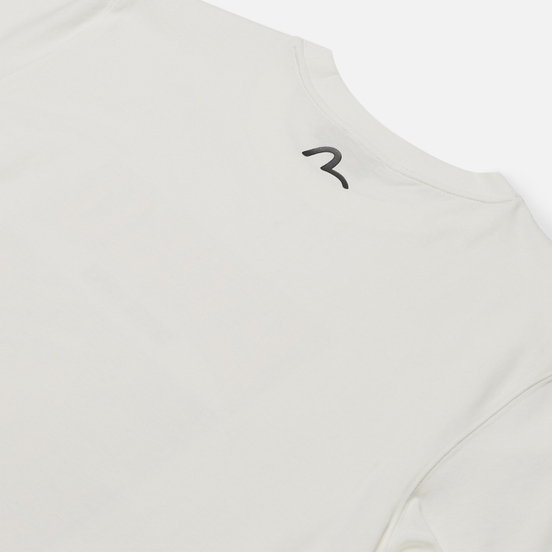 Мужская футболка Evisu Evergreen Godhead Tiger Graphic Printed Off White