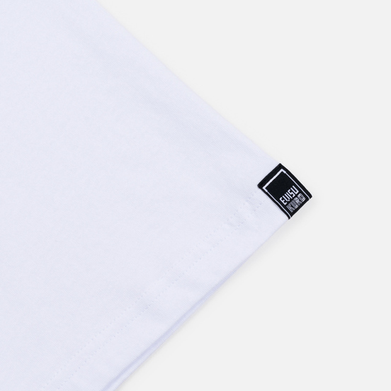 Мужская футболка Evisu Evisu Multicolor Graffiti Patchwork Bright White