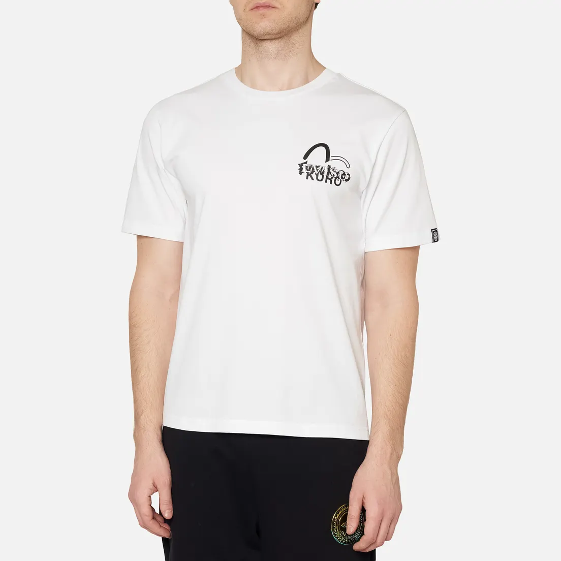 Evisu Мужская футболка Evisukuro Calligraphy & Hannya