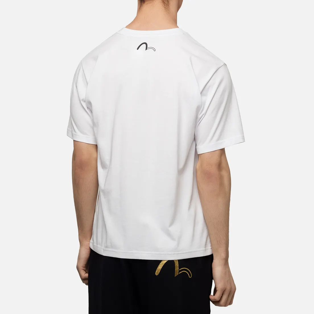 Evisu Мужская футболка Evisukuro Calligraphy & Hannya Garment Wash