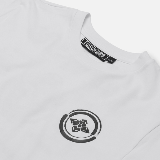 Мужская футболка Evisu Evisukuro Dollar Note White