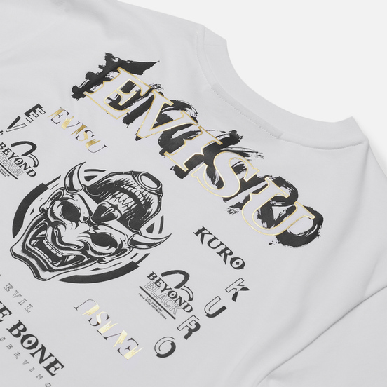 Мужская футболка Evisu Evisukuro Dollar Note White