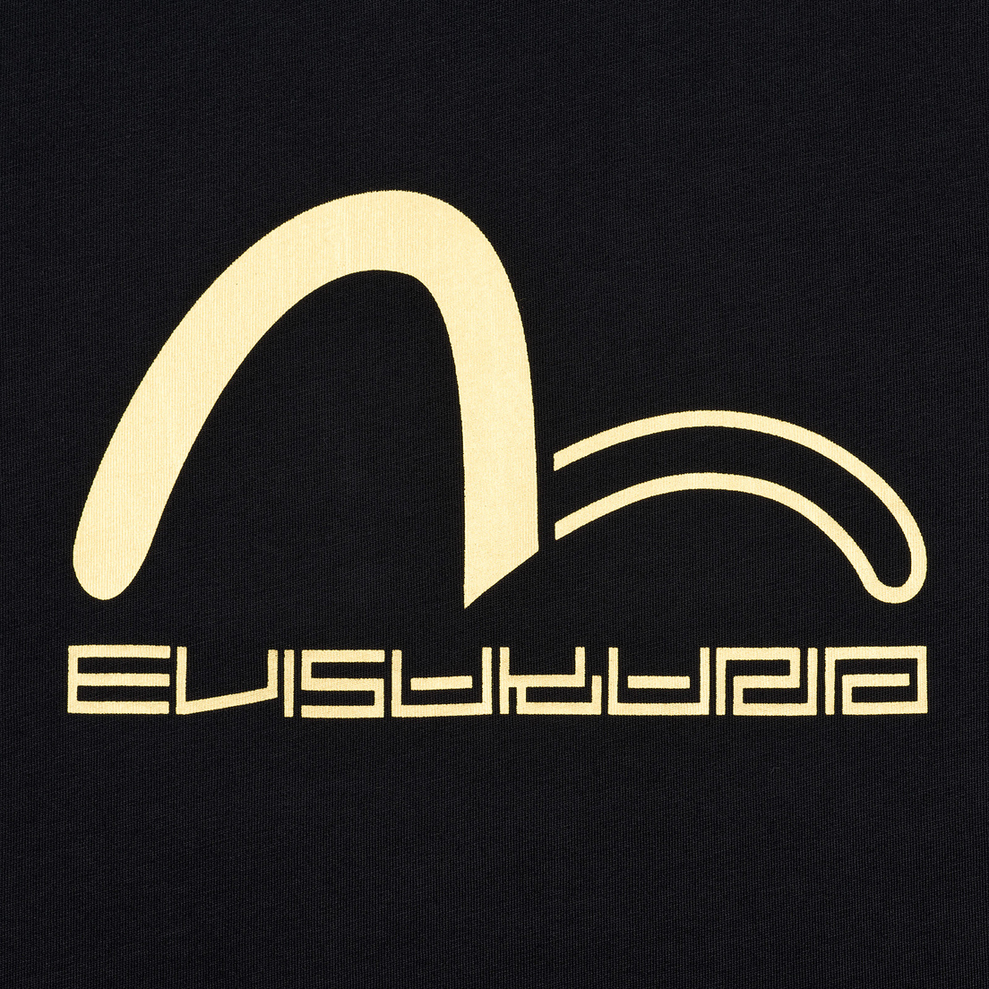 Evisu Мужская футболка Evisukuro Hannya Ring & Labyrinth Pillars