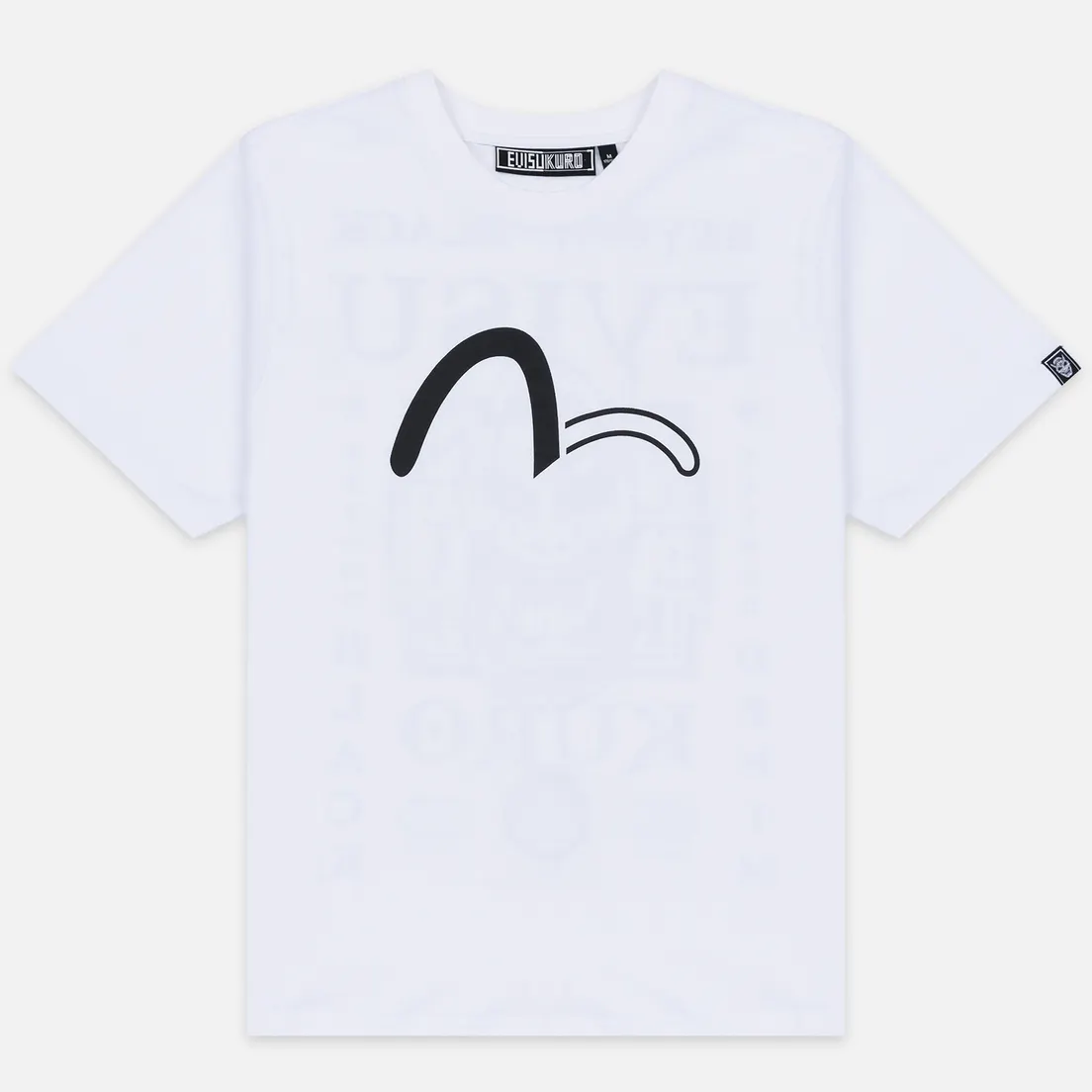 Evisu Мужская футболка Evisukuro Heraldry