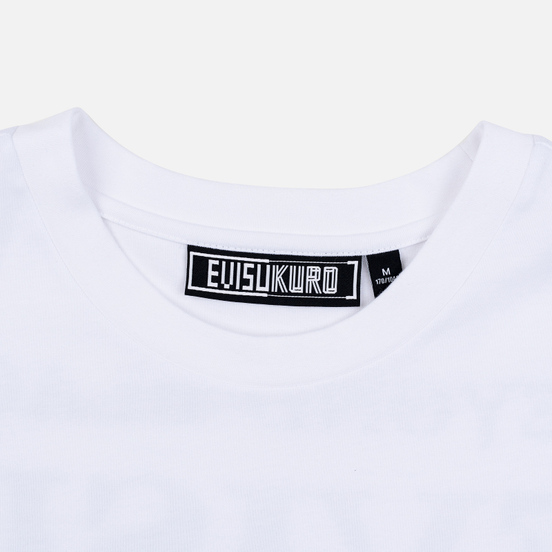 Мужская футболка Evisu Evisukuro Heraldry Bright White