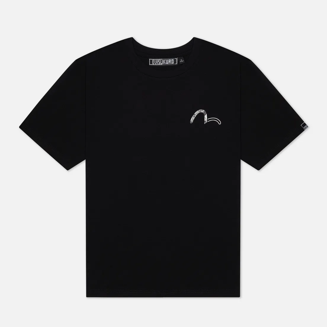 Evisu Мужская футболка Evisukuro Illusive Leaves Seagull