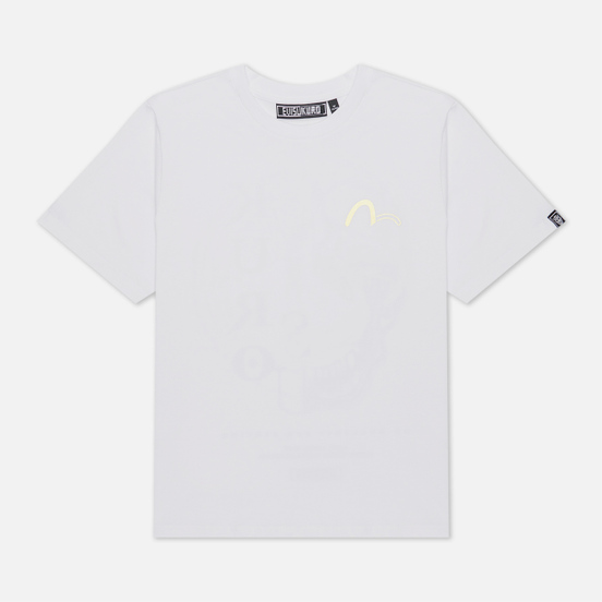Мужская футболка Evisu Evisukuro Seagull & Hannya Bright White