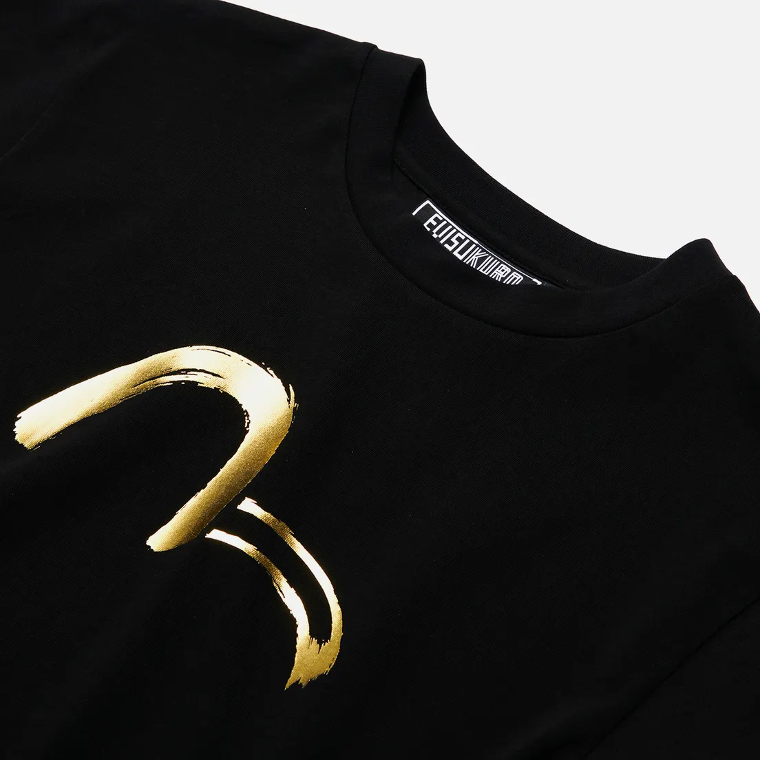 Evisu Мужская футболка Evisukuro Seagull & Hannya Garment Wash