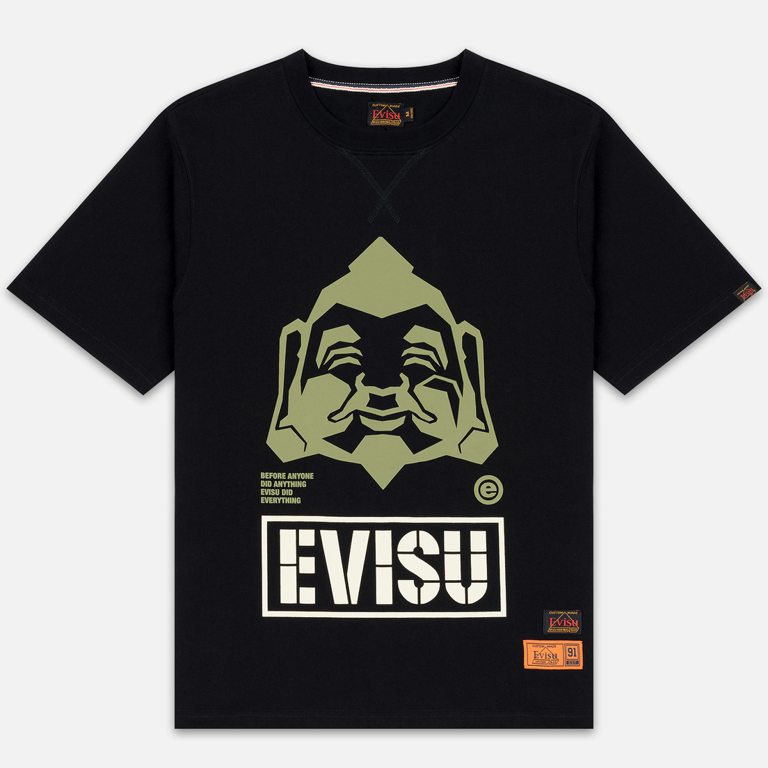 Evisu Мужская футболка Godhead Printed
