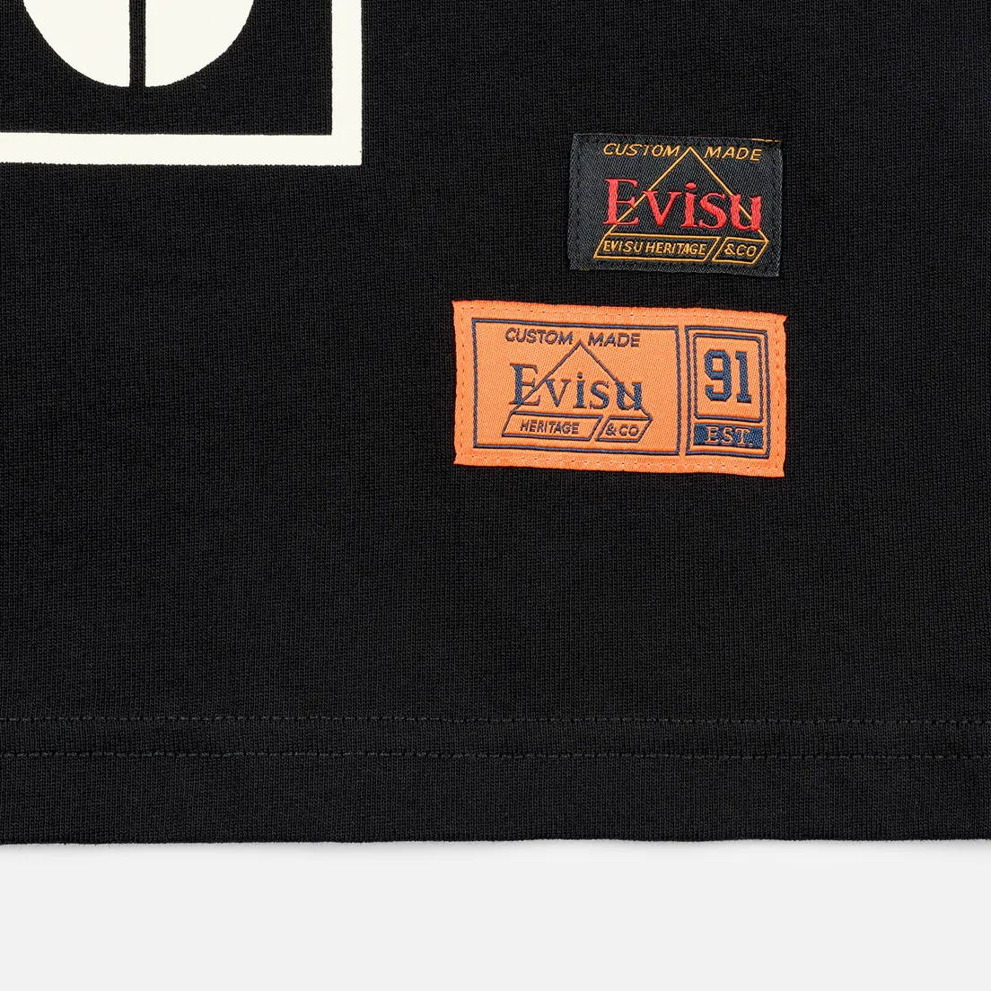 Evisu Мужская футболка Godhead Printed