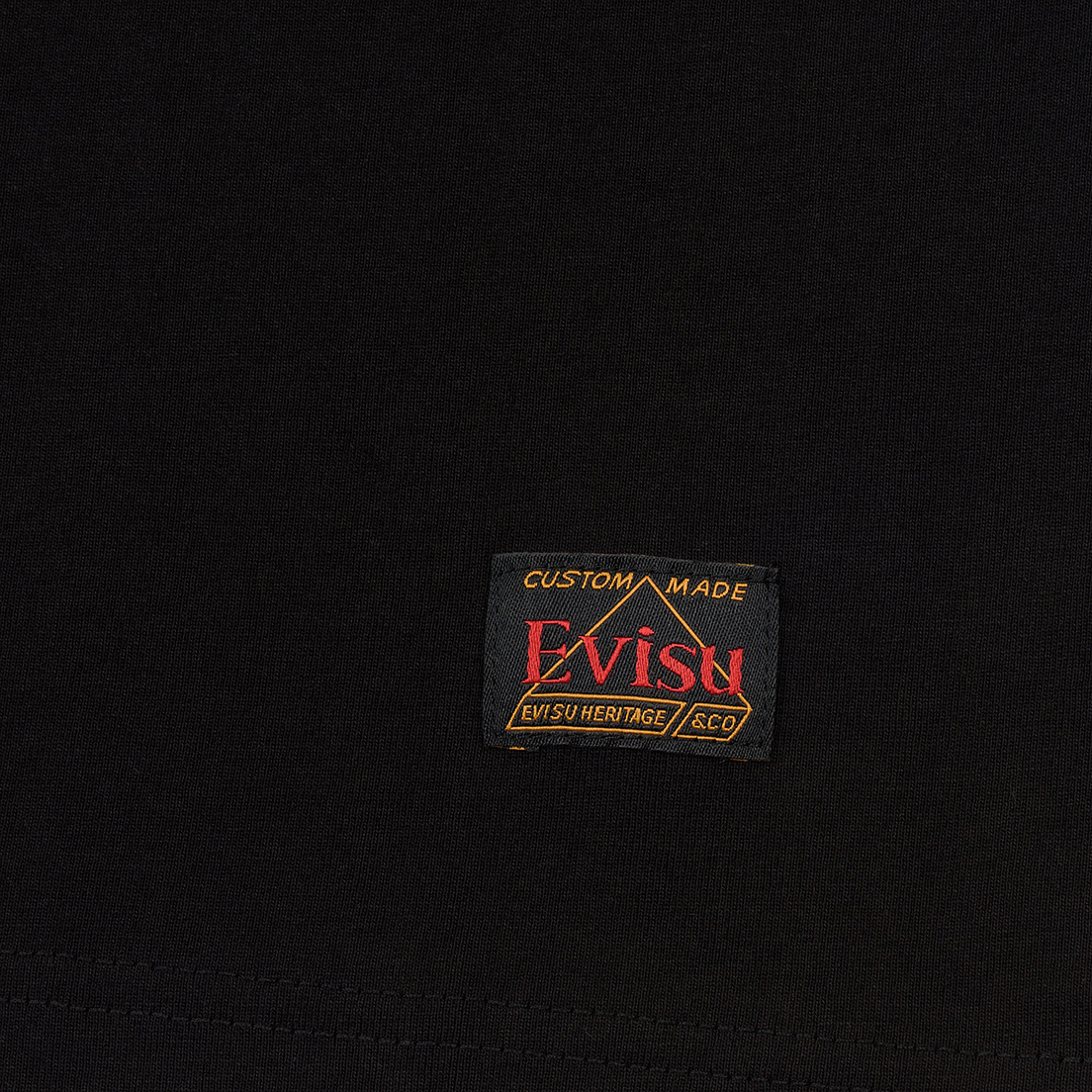 Evisu Мужская футболка Heritage Camo Evisu Branding Chest Print