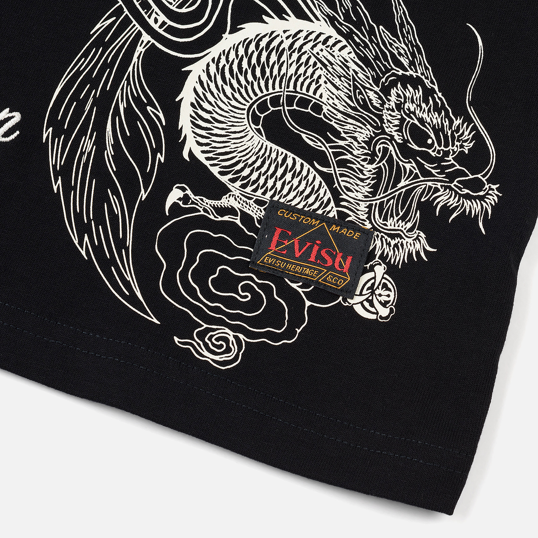 Evisu Мужская футболка Heritage Dragon All Over Graphic Printed