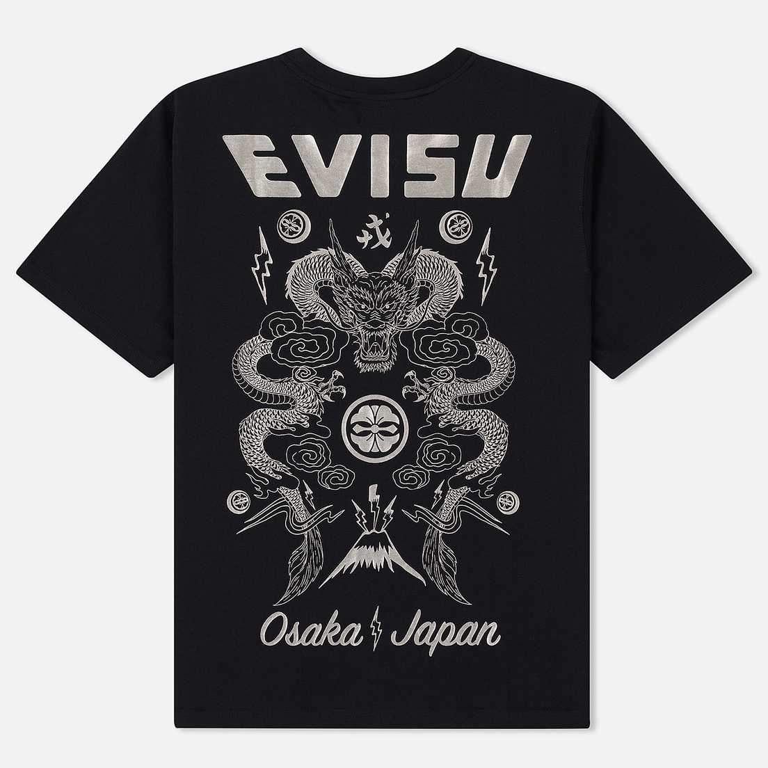Evisu Мужская футболка Heritage Dragon Back Printed