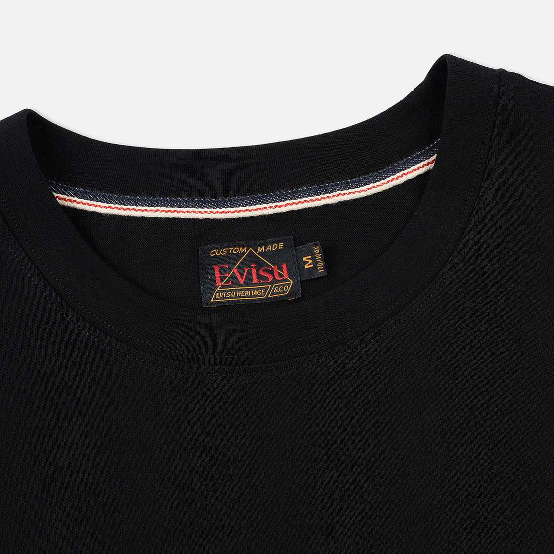 Muzhskaya Futbolka Evisu Heritage Godhead Printed 1eahtm8ts523xx Blkx