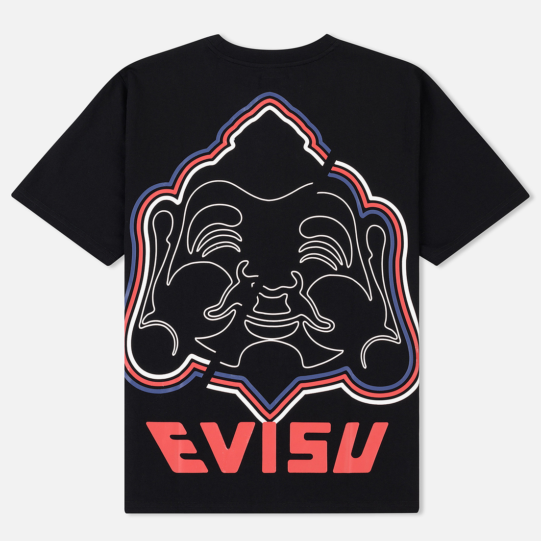Muzhskaya Futbolka Evisu Heritage Godhead Printed 1eahtm8ts523xx Blkx