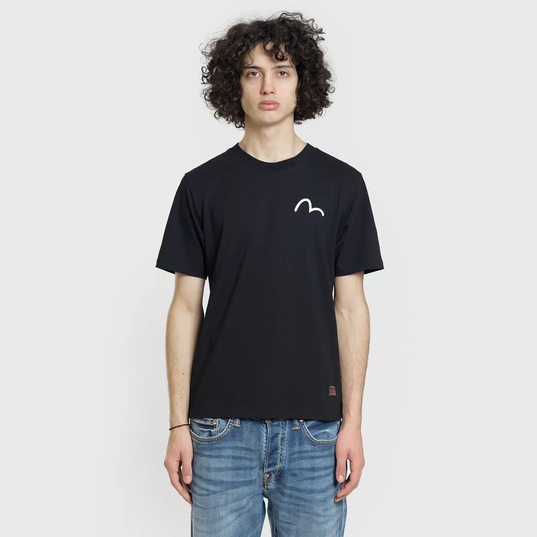 Evisu Мужская футболка Heritage Kirin Lion Dance Daruma Printed