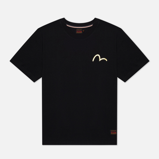 Мужская футболка Evisu Heritage Kirin Lion Logo Digital Printed Black