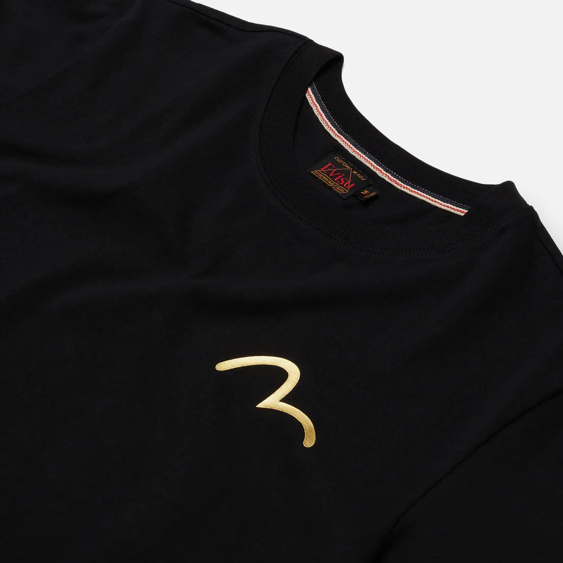 Evisu Мужская футболка Heritage Kirin Lion Logo Digital Printed