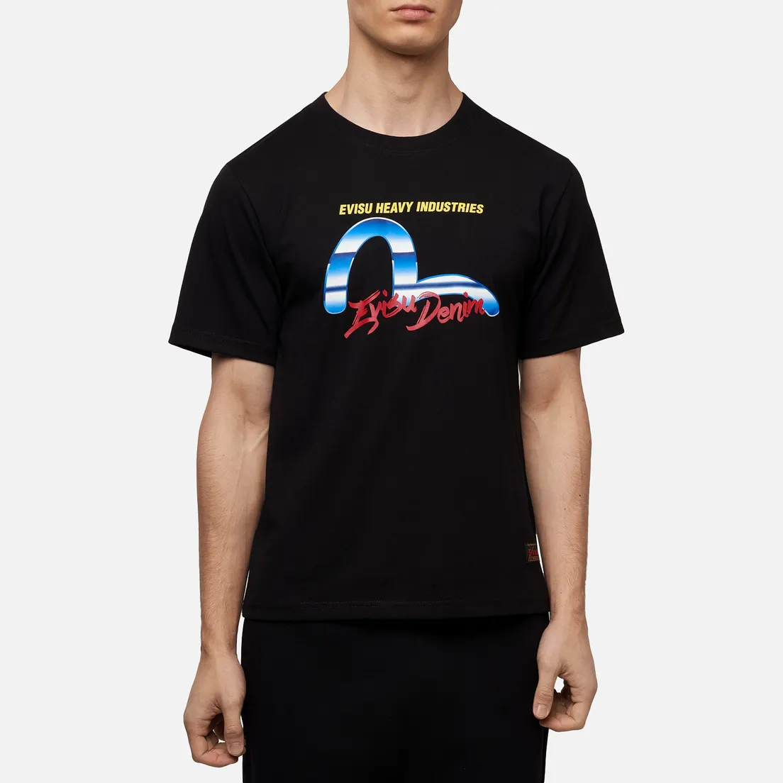 Evisu Мужская футболка Heritage Seagull Digital Printed
