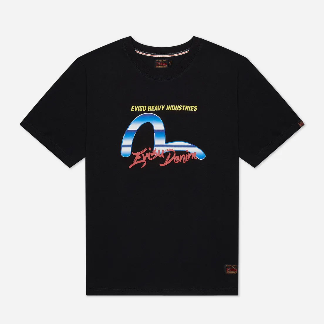Evisu Мужская футболка Heritage Seagull Digital Printed