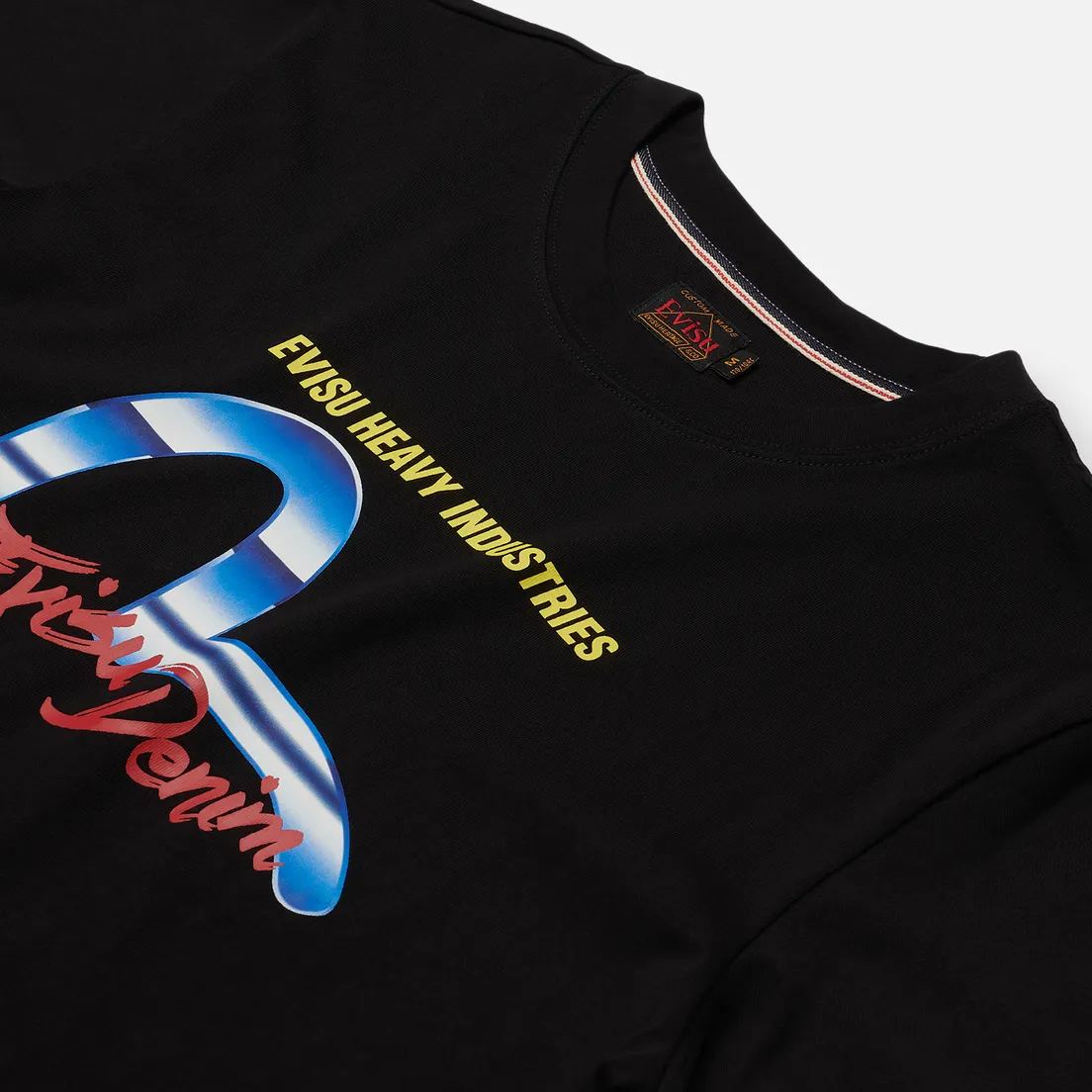 Evisu Мужская футболка Heritage Seagull Digital Printed