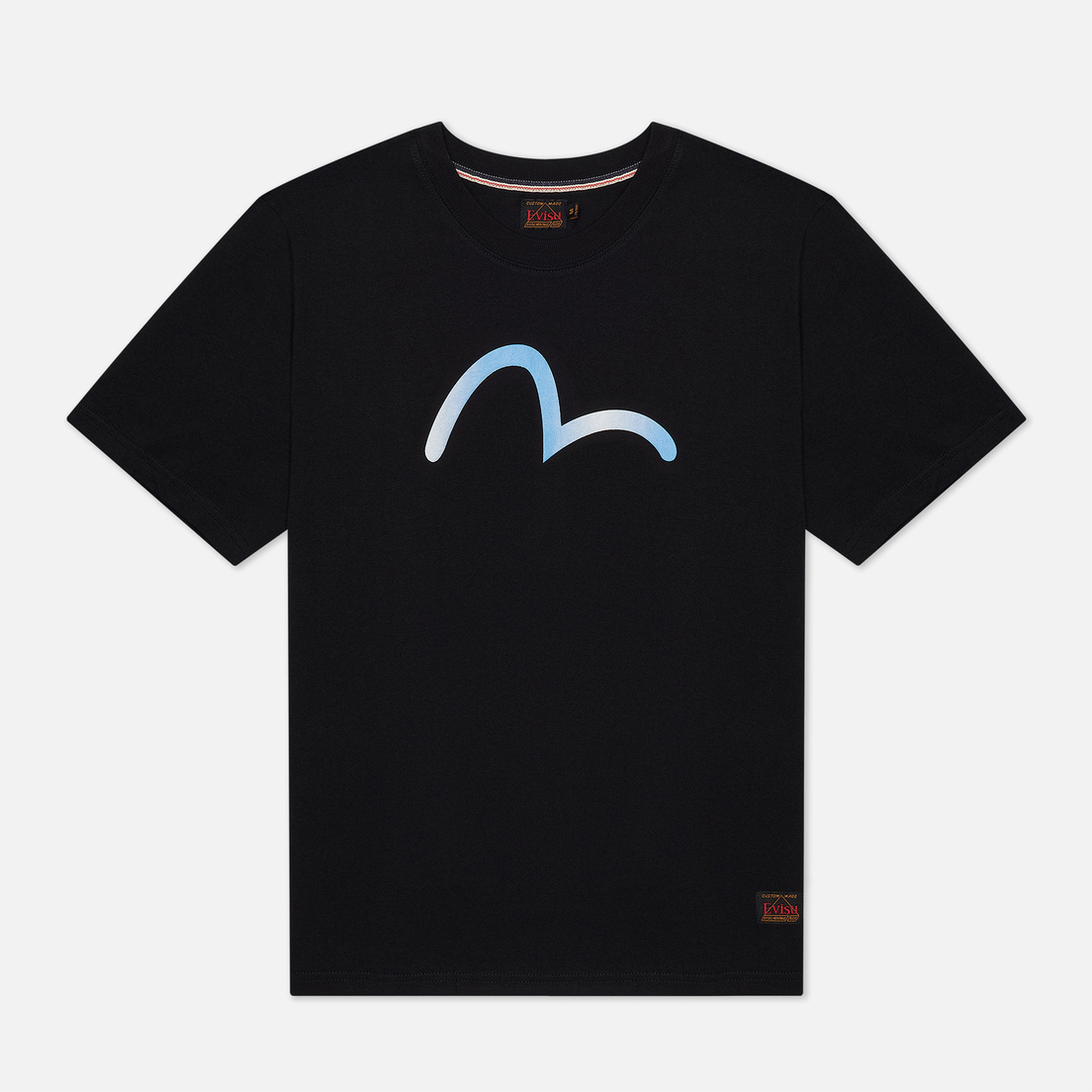 Evisu Мужская футболка Heritage Seagull Karmon Foil Printed