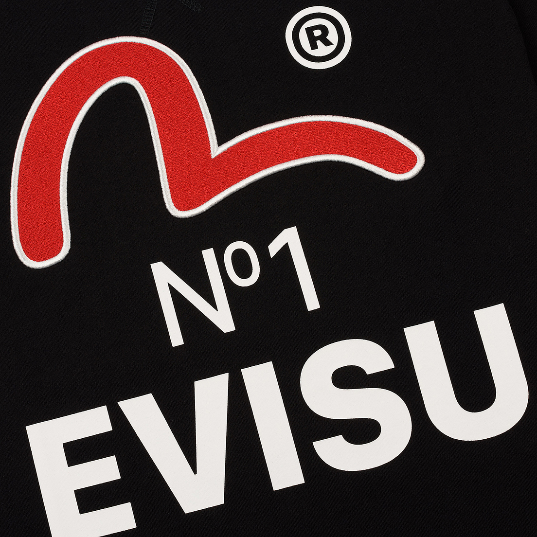 Evisu Мужская футболка Heritage Seagull N Japan Text At Front