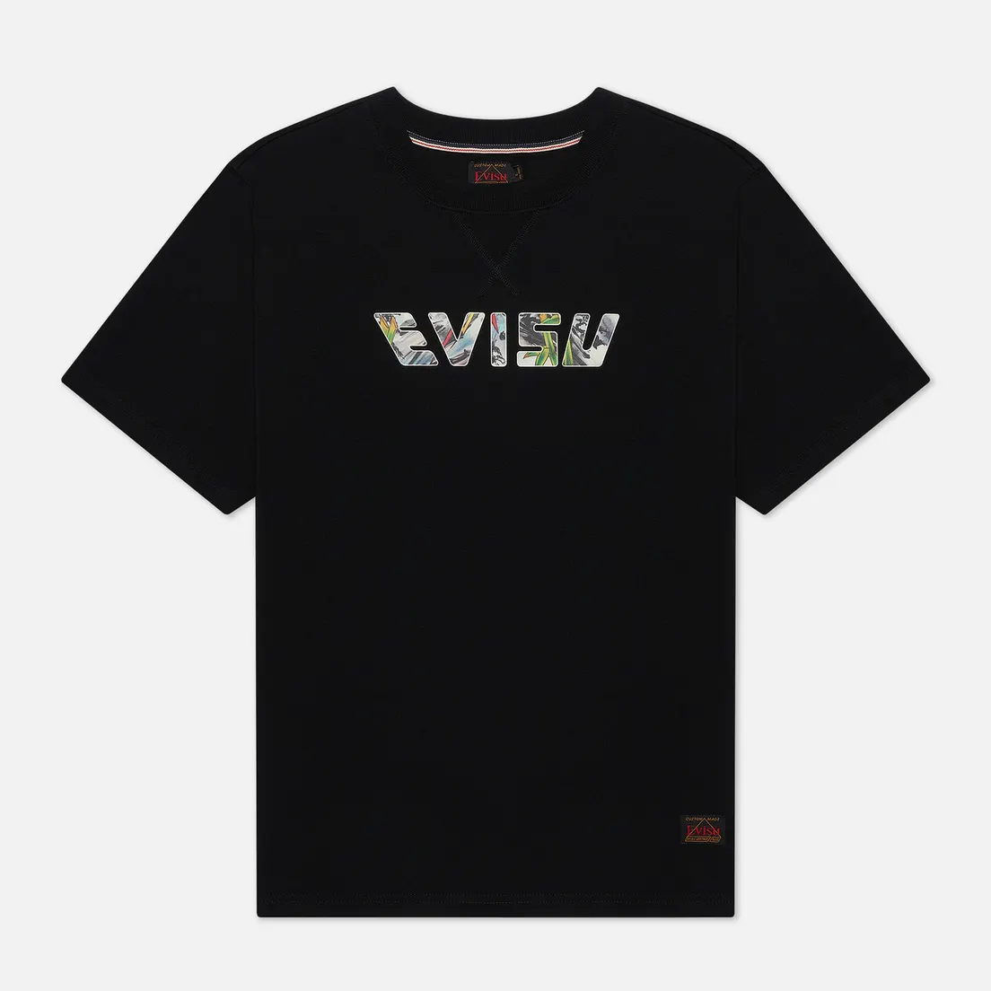 Evisu Мужская футболка Heritage Tiger Back Printed Logo