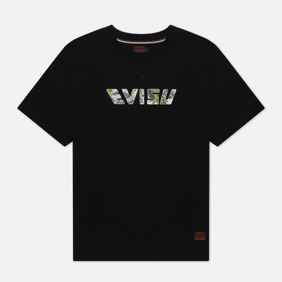 Мужская футболка Evisu Heritage Tiger Back Printed Logo Black