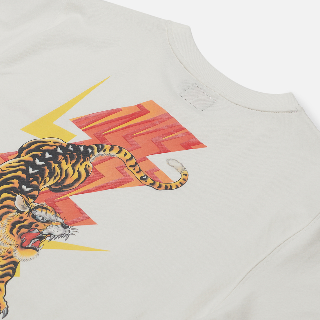 Evisu Мужская футболка Heritage Tiger Flash Graphic Printed