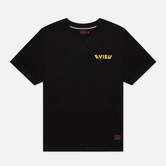 Мужская футболка Evisu Heritage Tiger Landscape All Over Printed Daicock Black