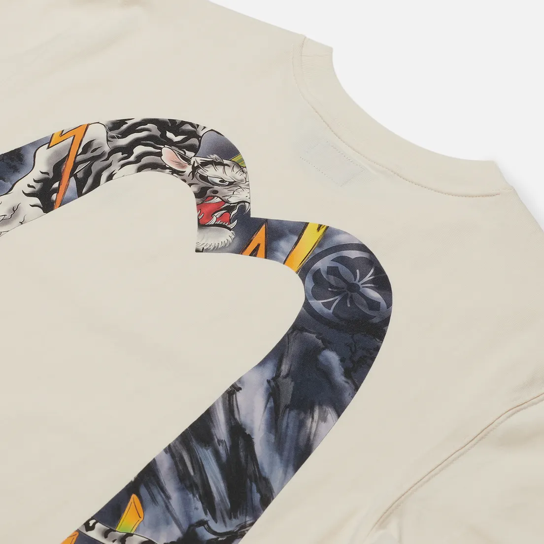 Evisu Мужская футболка Heritage Tiger Landscape All Over Printed Daicock