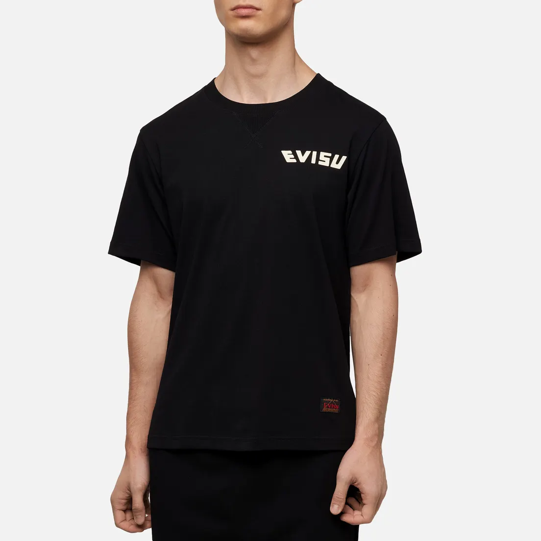 Evisu Мужская футболка Heritage Tiger Landscape Printed Top Daicock