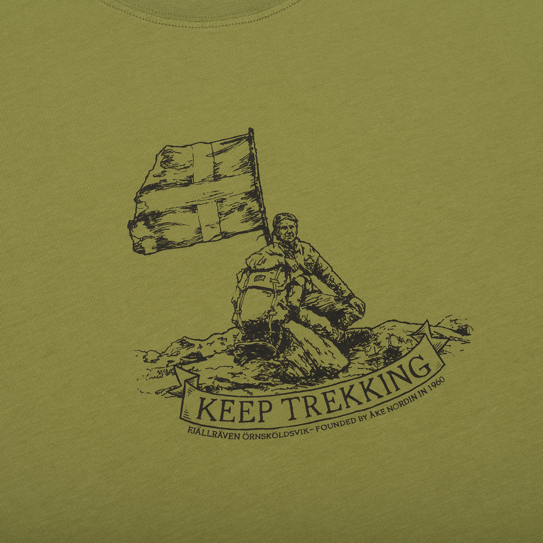 Fjallraven Мужская футболка Keep Trekking