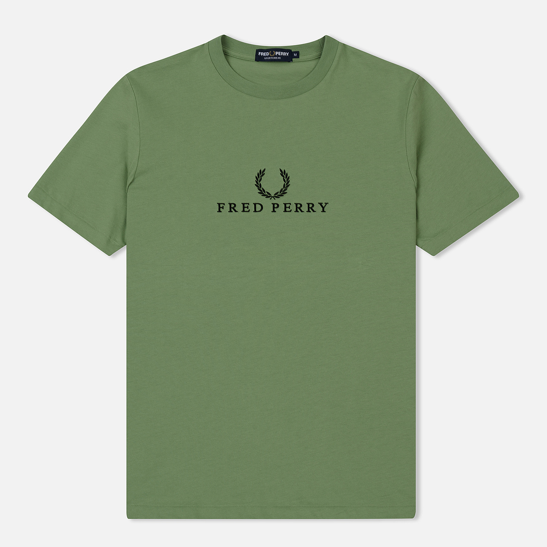 Fred Perry Мужская футболка Embroidered 90s Branding
