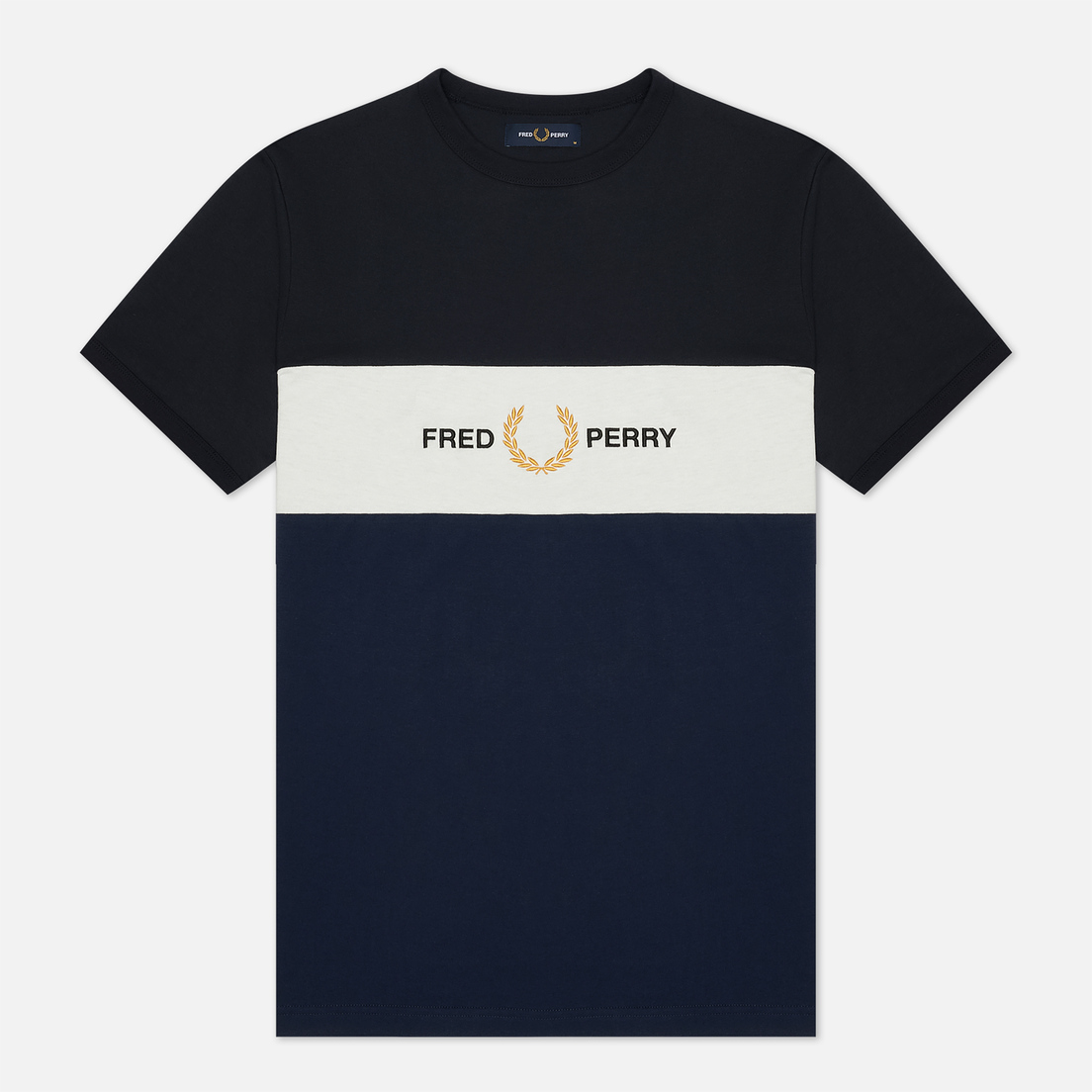 Fred Perry Мужская футболка Embroidered Panel