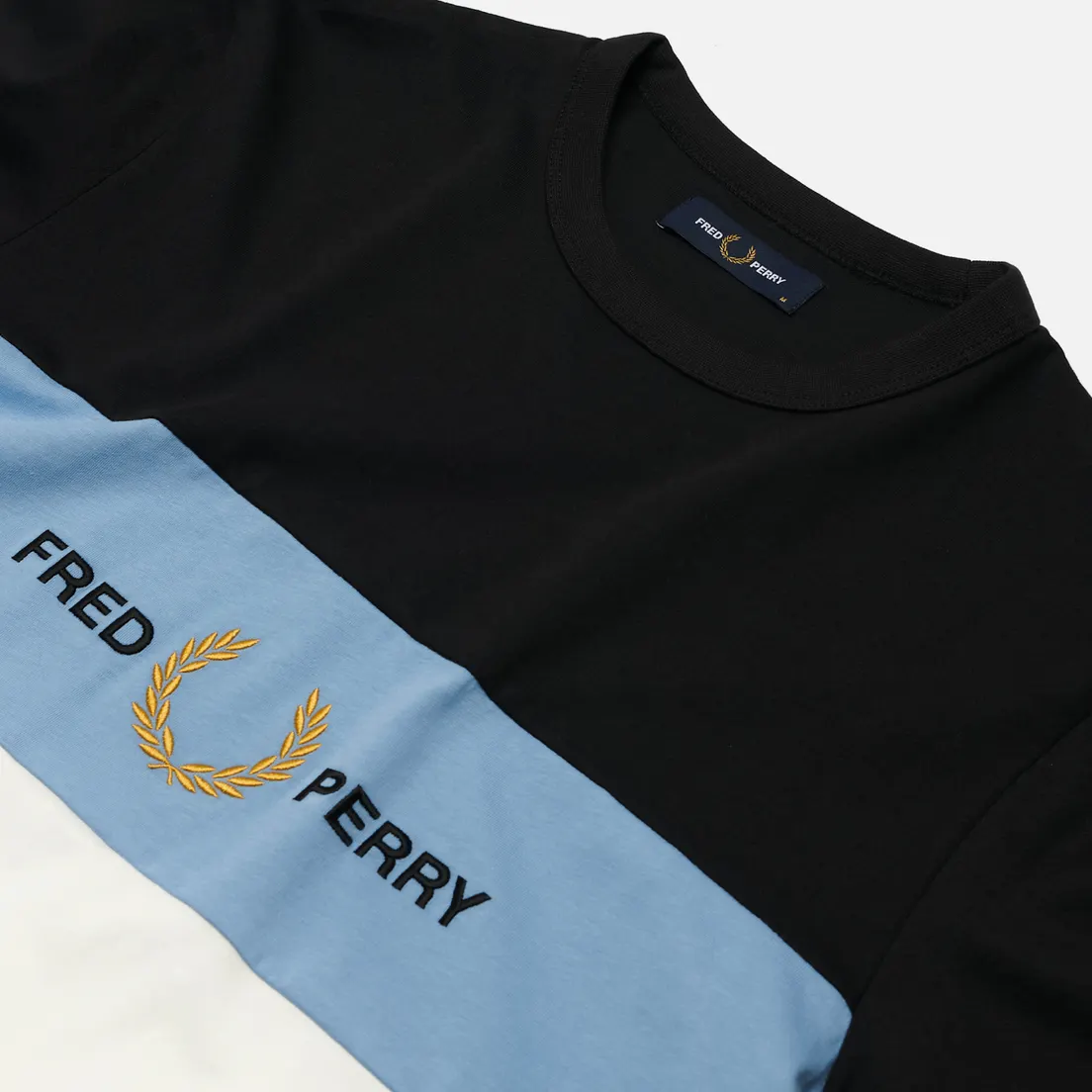 Fred Perry Мужская футболка Embroidered Panel