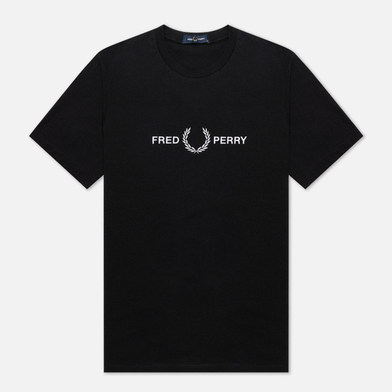 Мужская футболка Fred Perry Graphic Black
