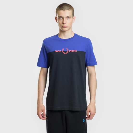 Мужская футболка Fred Perry Graphic Colour Rich Blue