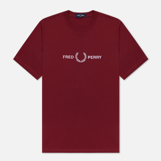 Мужская футболка Fred Perry Graphic Tawny Port