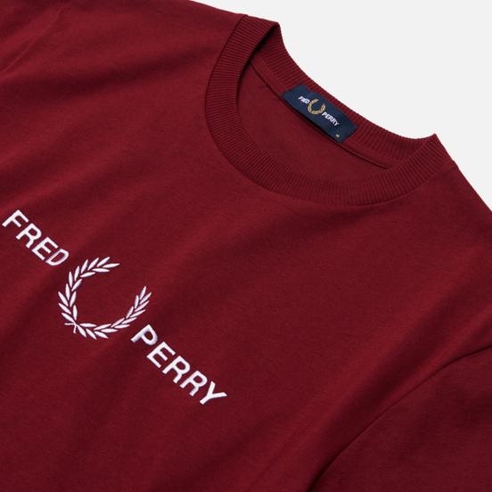Мужская футболка Fred Perry Graphic Tawny Port